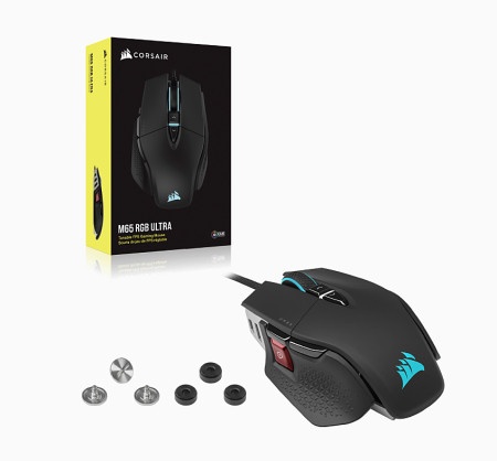 Corsair m65 ultra žIčni/ch-9309411-eu2/rgb/crni miš ( CH-9309411-EU2 )