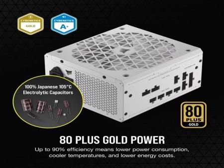 Corsair SHIFT RM1000x 1000W/modularno/ATX/80+Gold/bela Napajanje ( CP-9020275-EU )