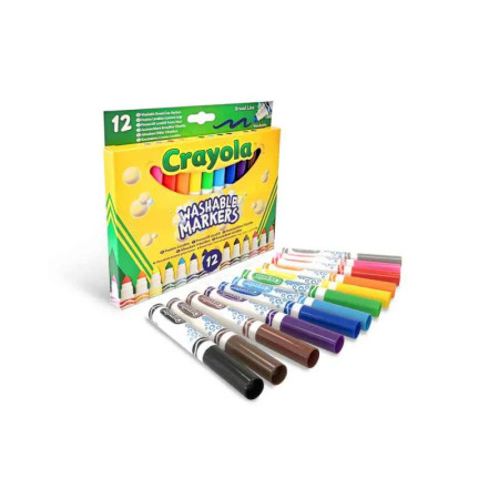 Crayola flomasteri 12 kom ( GA588340 ) - Img 1