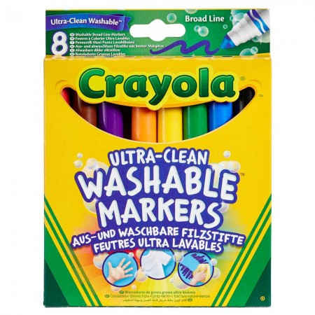 Crayola siroki perivi markeri 8 kom ( GA256348 ) - Img 1