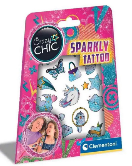 Crazy chic sparkly tattoo set ( CL18685 ) - Img 1