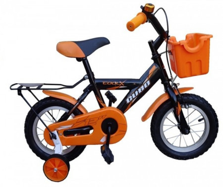 Cubo Cool X 12&quot; Bicikl za decu crno-narandžasti ( BCK0325 ) - Img 1