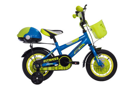 Dečija bicikla 12" Fitness plavo-zelena ( SM-12106 )
