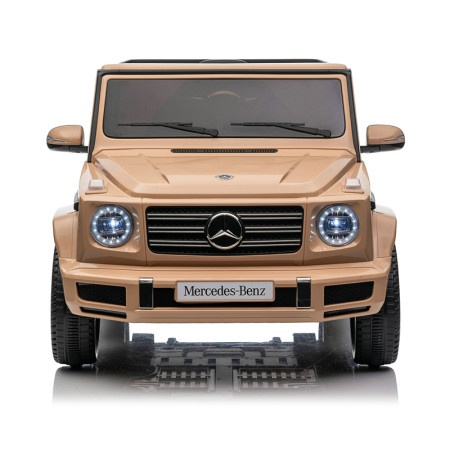 Dečiji automobil na akumulator - Mercedes G500 4X4 Zlatna boja peska - Premium Oprema ( 11508 )