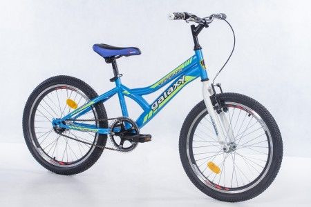 Dečiji Bicikl Casper 200 20&quot;/1 Kontra plava/neon žuta ( 650074 ) - Img 1