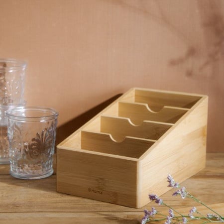 Dekordom organizer bambou 13x25cm - natural - hml ( 039629 )