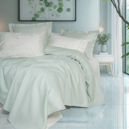 Dekordom posteljina cb set serenity bamboo saten sa prekrivačem - brisa ( 043952 )