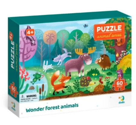 Dodo puzzle čudesne šumske životinje, 60 komada ( A066214 )