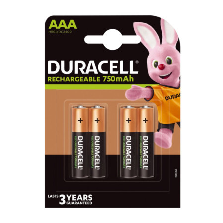 Duracell punjive baterije AAA 750 mAh ( DUR-NH-AAA750/BP4n )