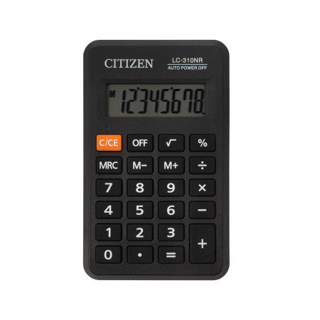 Džepni/stoni kalkulator LC-310N, 8 cifara Citizen ( 05DGC310 )