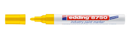 Edding industrijski paint marker E-8750 2-4mm žuta ( 08M8750G )