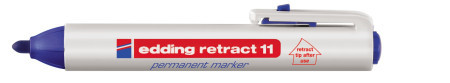 Edding permanent marker E-11 Retract 1,5-3mm plava ( 08M11E )