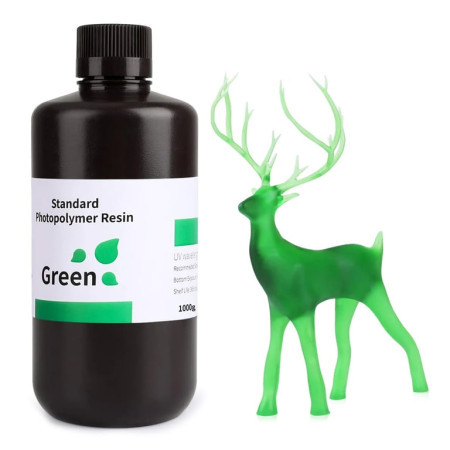 Elegoo standard resin 1kg - clear green ( 054034 )