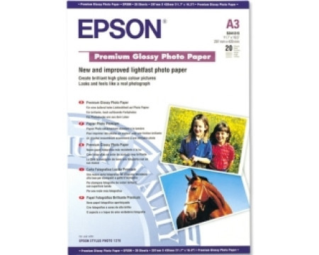 Epson S041315 A3 (20 listova) premium glossy foto papir - Img 1