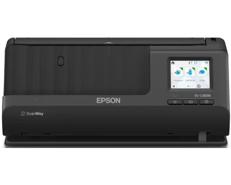 Epson WorkForce ES-C380W A4/ADF/dulpex/30 ppm/60ipm/600dpi/WiFi/USB 2.0 Skener