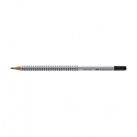 Faber Castell grafitna olovka grip HB sa gumicom siva 117200 (12605) ( 3666 )