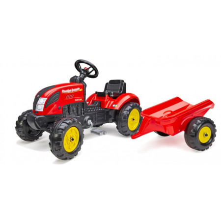Falk traktor sa prikolicom country farmer crveni ( A074770 ) - Img 1