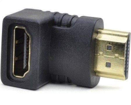 Fast Asia Adapter HDMI (M) - HDMI (F) crni ugaoni
