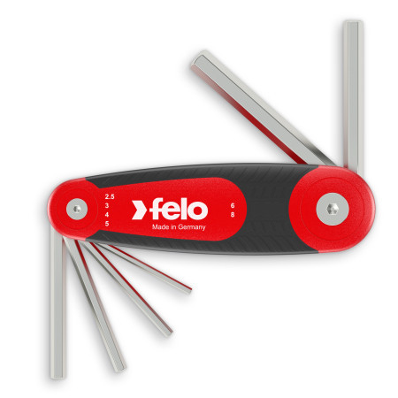 Felo set šestougaonih ključeva HEX 2,5-8,0 6 kom ( 34500721 )