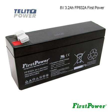 FirstPower 8V 3.2Ah FP832A terminal T1 ( 3812 )