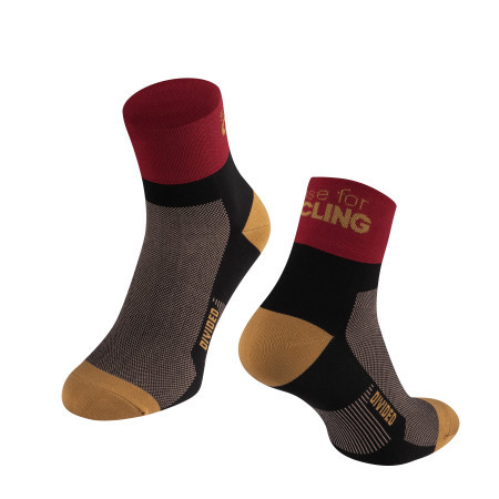 Force čarape divided braon-crvene s-m/36-41 ( 90085743 ) - Img 1