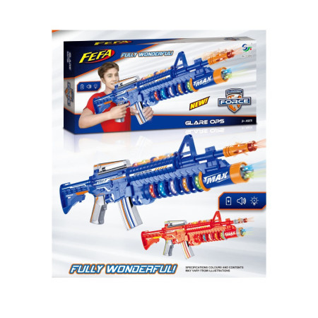 Force, igračka, puška sa svetlom i zvukom, AK-33988 ( 864058 ) - Img 1
