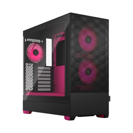 Fractal design fd-c-por1a-03 pop air rgb magenta core tg clear tint kućIšte