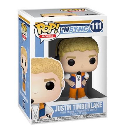 Funko Pop Rocks POP! Vinyl Figure Nsync Justin Timberlake ( 035173 )