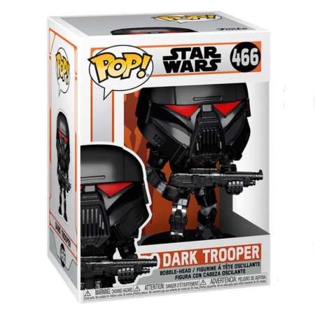 Funko Star Wars Mandalorian POP! Vinyl - Dark Trooper (Battle) ( 043864 ) -1