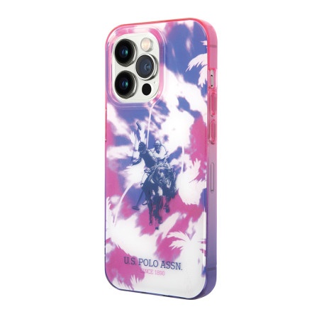 Futrola polo with dye palm - design & horse logo za iphone 14 pro max ljubicasta full org (ushcp14xupau) ( F107593 )