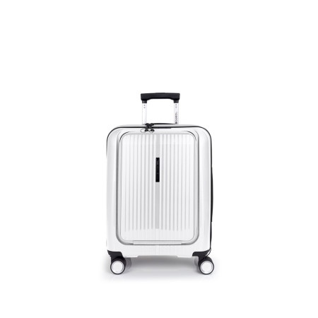 Gabol Kofer mali (kabinski) sa odeljkom za laptop proširivi 40x55x22/25cm Brooklyn 41,7/47,4 l-3,1 kg bela ( 16KG123923A )