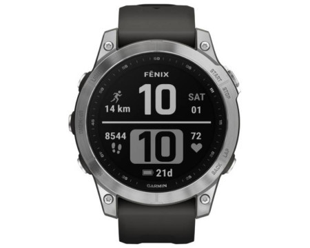 Garmin fenix 7 silver pametni sat - Img 1