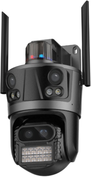 Gembird cam-ip8mp-ep12-8x gmb kamera 8 mpix microSD iCSee xmeye pro app Two-way voice PTZ ip66, 3.6mm+3.6mm