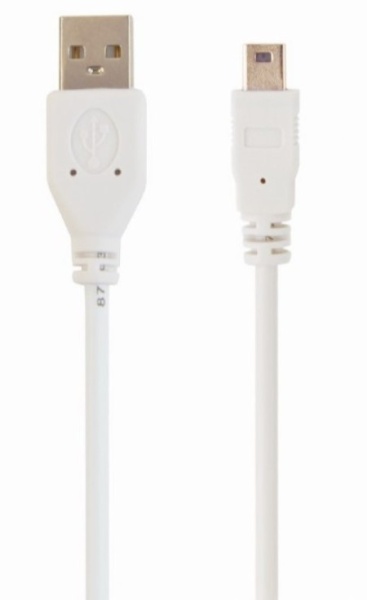 Gembird CC-USB2-AM5P-3 Mini-USB kabl 0.9m White