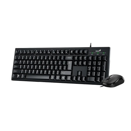 Genius km-100se, blk, usb, us tastatura