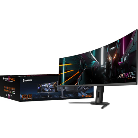 Gigabyte CO49DQ EK1 49" 144hz dual-qhd oled, hdmi 2.1 monitor