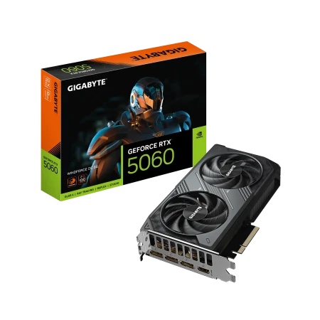 Gigabyte GeForce RTX 5060 Windforce OC GV-N5060WF2OC-8GD 8GB GDDR7 Grafička karta
