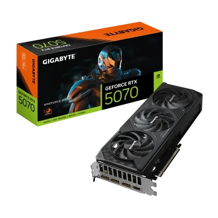 Gigabyte GeForce RTX 5070 Windforce GDDR7 12GB 192bit 3xDP/HDMI Graficka karta