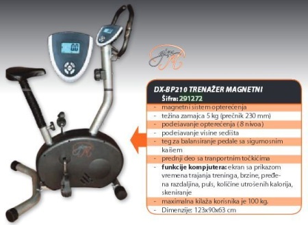 Gim fit gimfit eliptični bicikl 291272 ( 291272 )