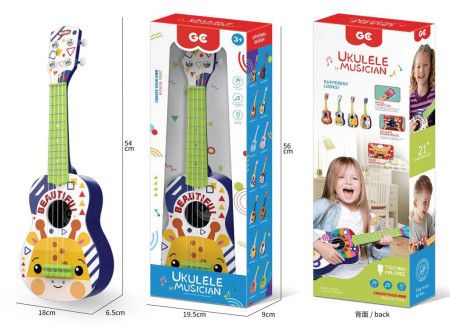 Gitara za decu sa motivima žirafe ( 421389 )