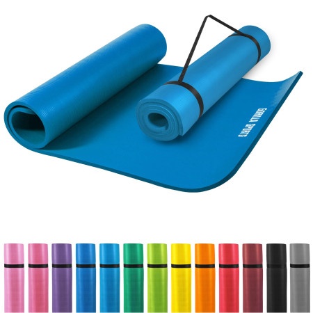 Gorilla Sports Prostirka za vežbanje (190 x 100 x 1,5 cm / Plava) ( 100524-00030-0134 )