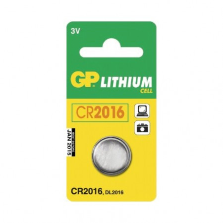 GP dugmasta baterija CR2016 ( GP-CR2016 )