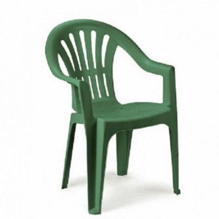 Green Bay bastenska stolica plasticna kona - zelena ( 041833 ) - Img 1