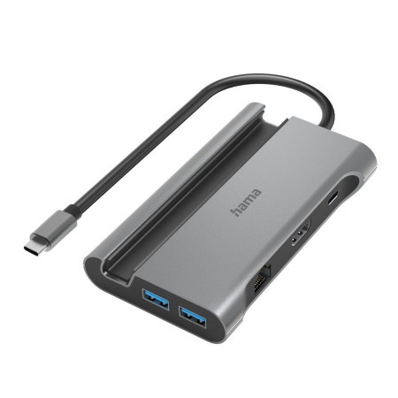 Hama usb-c stanica 3xusb-a3.1,hdmi?,vga,lan,usb-c (pd) ( 200143 )