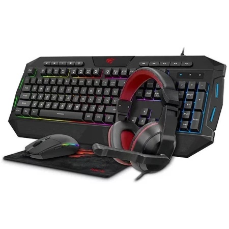 Havit KB501CM gejming kombo 4u1 ( miš + tastatura + slušalice + podloga ) ( 66048 )