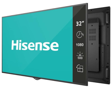 Hisense 32" 32BM66AE 4K UHD digital signage display - 24/7 operation televizor