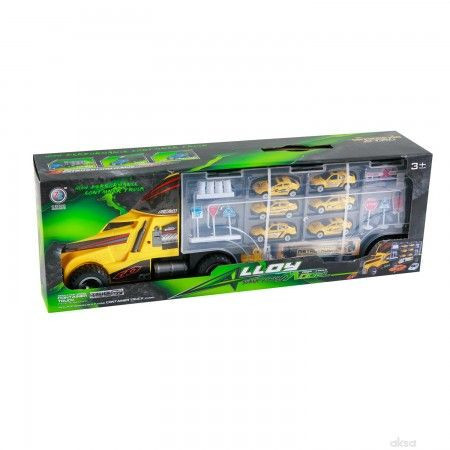 HK Mini kamion sa autićima igračka ( 6610077 ) - Img 1