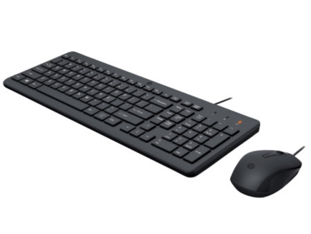 HP 150 žični set/SRB/240J7AA#BED/crna tastatura+miš ( 240J7AA#BED )