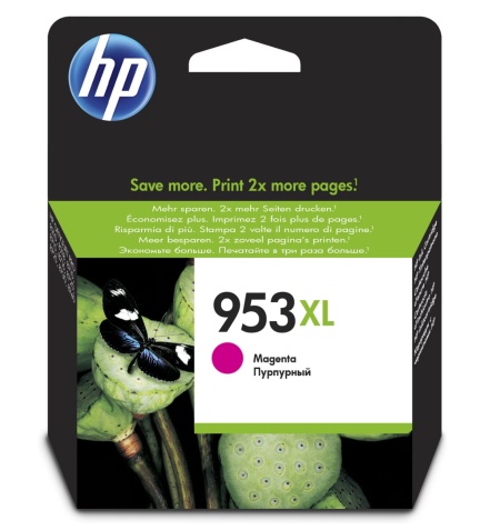 HP 953XL original Ink cartridge F6U17AE BGX Magenta 1.450 Pages ( F6U17AE#BGX )