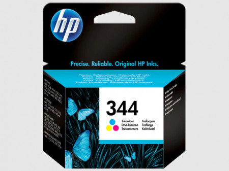 HP tri-colour ink cartridge col, No.344 C9363EE